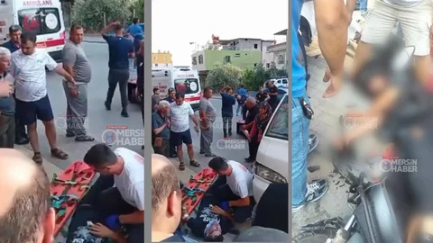 Çavuşlu’da Motosiklet Kazası