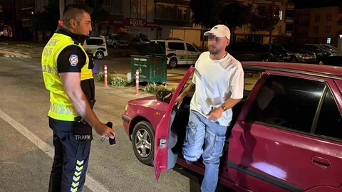 Aksaray'da Alkollü Sürücüye Ceza Uygulandı