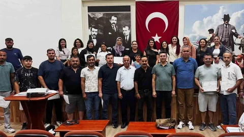 Efeler'de Sertifika Töreni Gerçekleşti