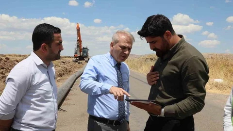 Mardin'de İçme Suyu Hattı Yenileniyor