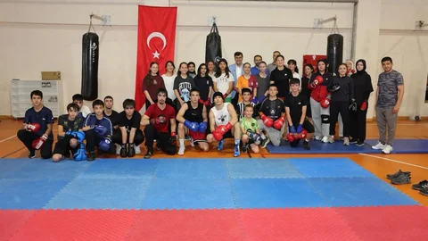 Kütahya'da Sporculara Destek Ziyareti