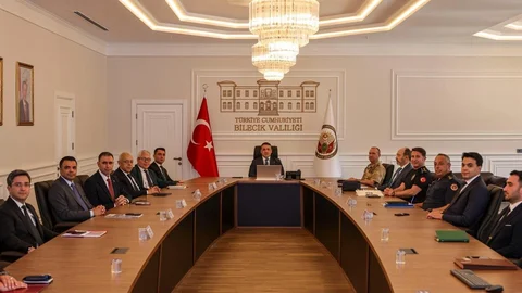 Bilecik'te Güvenlik Toplantısı Yapıldı