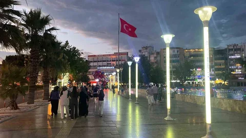 Aydın'da Akşam Serinliği Rahatlatıyor