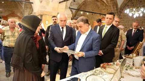Bayburt’ta El Sanatları Sergisi Açıldı