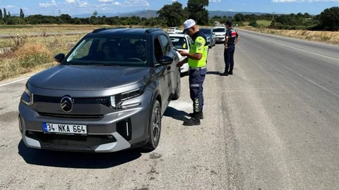 Çanakkale'de Trafik Denetimi Yapıldı