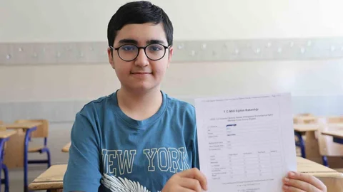 Elazığ'da LGS Birincisi Sefa Fırat