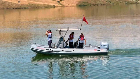 Muş'ta Alparslan-2 Barajı'nda Denetim Yapıldı