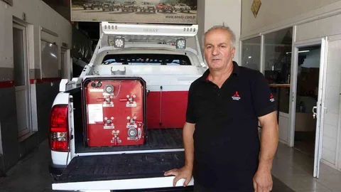 Kastamonu'da Yangınlara Müdahale Aracı Geliştirildi