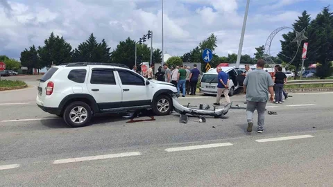 Giresun'da Otomobil Kazası