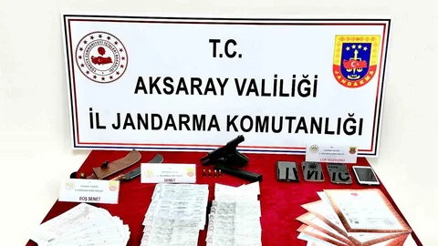Aksaray'da Tefeci Operasyonu Yapıldı