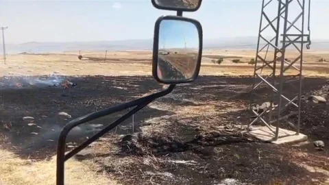 Tunceli'de Otluk Yangını Kontrol Altına Alındı