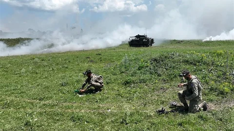 Kars'ta Güç Gösterisi Tatbikatı Yapıldı