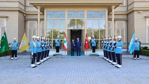 Cumhurbaşkanı Erdoğan, Lübnan Başbakanı Selam'ı Kabul Etti