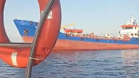 Yalova Açıklarında Su Tankeri Kazası