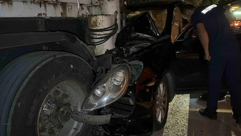 Bolu'da Lüks SUV Araç Kazası