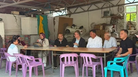 Hisarcık’ta AK Parti Hane Ziyaretleri