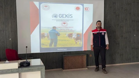 Bayburt'ta Veteriner Hekimlere GEKİS Bilgilendirmesi