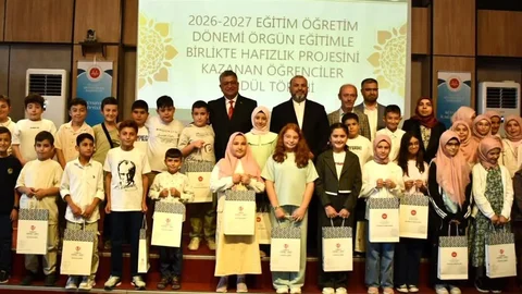 Kütahya'da Hafızlık Projesi Ödül Töreni Düzenlendi