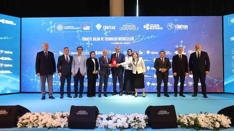 Şahinbey Bilim Merkezine Ödül Geldi