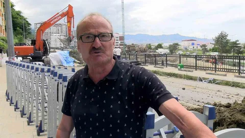 Rize'de Çöken Yol ve Bina Tahliyesi