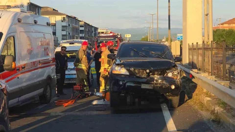 Düzce'de Zincirleme Trafik Kazası