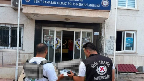 Mersin’de trafikte kavga eden iki sürücüye 362 bin lira ceza