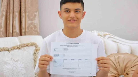 Kahramanmaraş'tan LGS'de 500 Puan Alan Başarı Hikayesi
