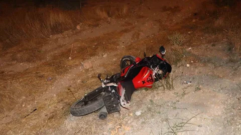 Karaman'da Motosiklet Kazası