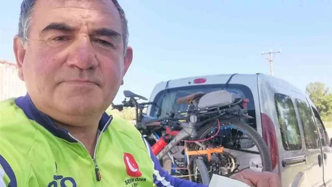 Amasya'da Bisikletli Kazası