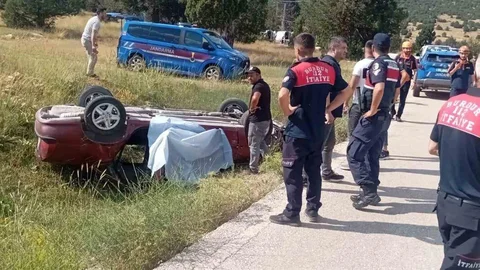 Burdur'da Trafik Kazası