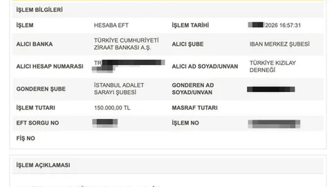 Bakan Gürlek'ten Kızılay'a Bağış