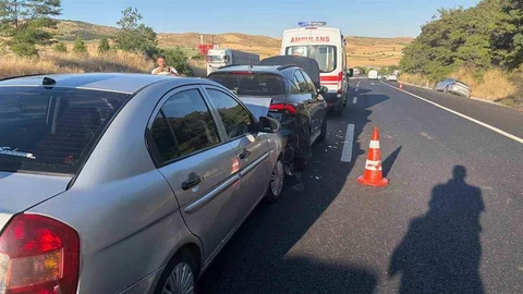Bilecik'te Zincirleme Kaza