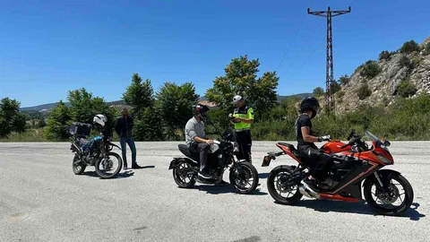 Bilecik’te Motosiklet Sürücüleri İçin Uyarılar