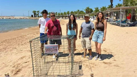 Aydın'da Caretta Caretta Yuvası Koruma Altına Alındı