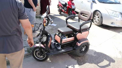 Karaman'da Elektrikli Bisiklet Kazası