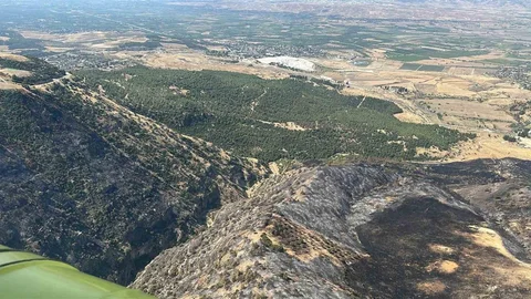 Denizli'de Yangın Kontrol Altına Alındı