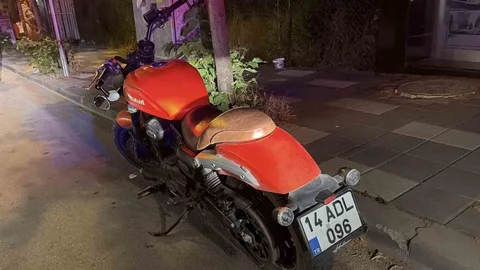 Bolu'da Motosiklet Kazası