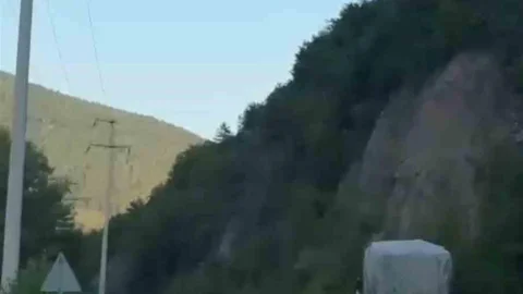 Karabük'te Tehlikeli Sollama Anları