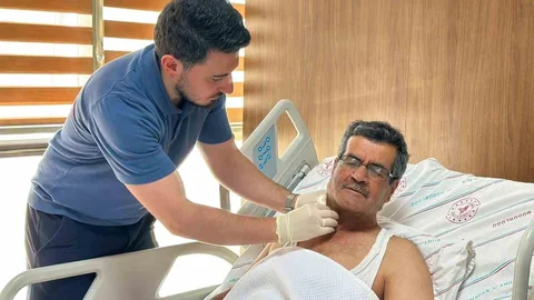 Siirt’te Felç Riski Taşıyan Hasta İyileşti