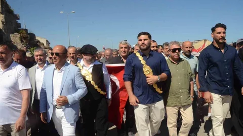 Sinop'ta Erkan Taş'a Coşkulu Karşılama