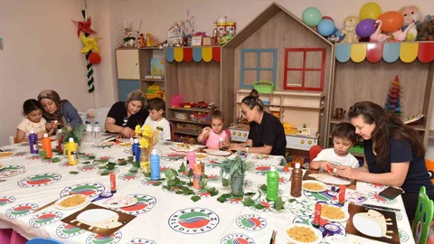 Kepez’de Çocuklar Sanatla Buluşuyor