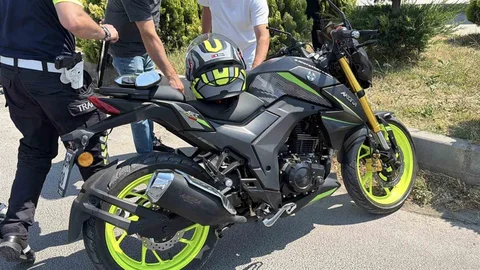Bolu'da Motosiklet Kazası