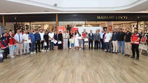 Adıyaman'da Ebru Sergisi Açıldı