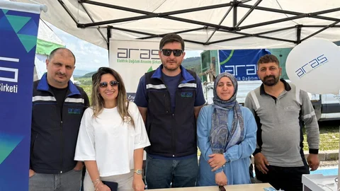 Ardahan Bisiklet Festivali'nde Aras EDAŞ Desteği