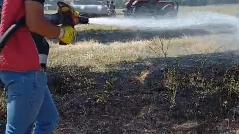 Afyonkarahisar'da Otluk Yangını Korkuttu