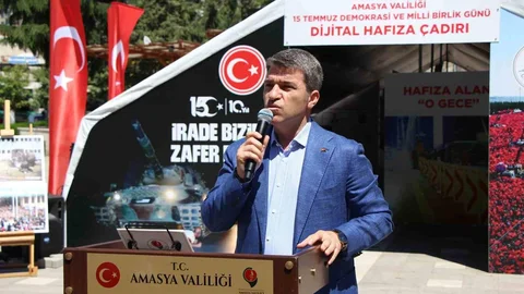 Amasya'da 15 Temmuz Hatırası