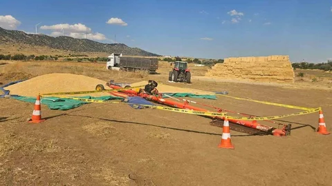 Hububat elevatörünün altında kalan 18 yaşındaki işçi hayatını kaybetti