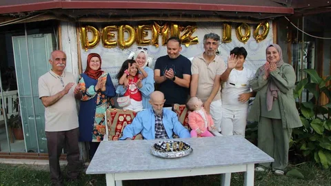 Amasya'da 100 Yaşına Giren Ali Dede