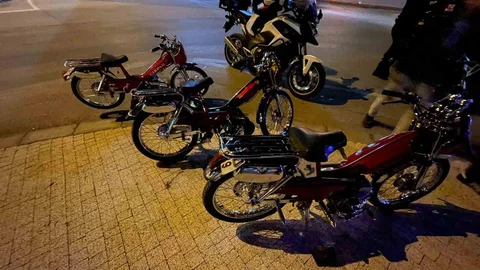 Karaman’da modifiyeli motosikletlere 344 bin lira ceza kesildi
