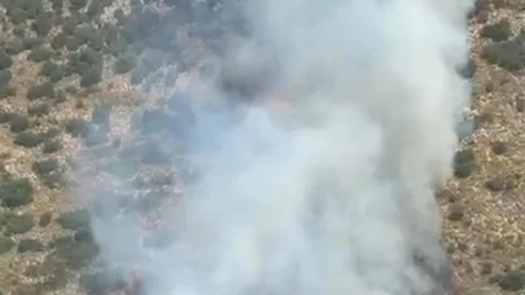 Demre’de Orman Yangını Kontrol Altına Alındı